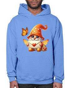 gnome with butterfly 06# - gnome- Hoodie