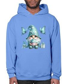 gnome with butterfly 10# - gnome- Hoodie