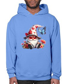 gnome with butterfly 13# - gnome- Hoodie