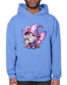 gnome with butterfly 18# - gnome- Hoodie
