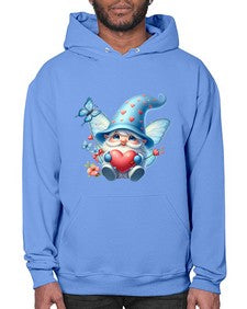 gnome with butterfly 28# - gnome- Hoodie