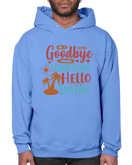 goodbye lesson plans hello summer 104# - summer- Hoodie