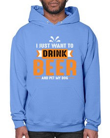 i just want drink beer 1113# - beer- Hoodie