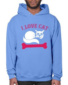 i love cat Style 55# - cats- Hoodie