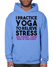 i practice yoga 297# - yoga- Hoodie
