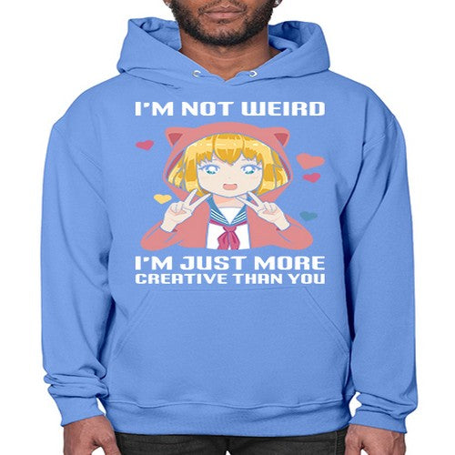 im not wierd im just more creative than you248# - anime- Hoodie