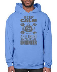 keep calm and trust the engineer 1023# - engineer- Hoodie