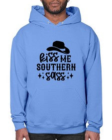 kiss me southern sass 711# - western- Hoodie