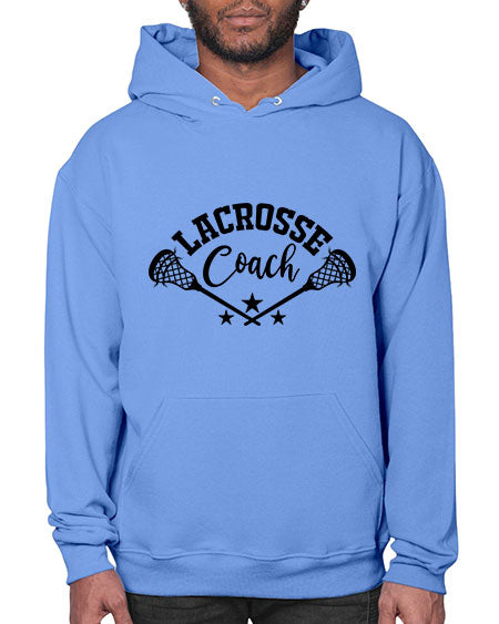 lacrosse coach 7# - lacrosse- Hoodie