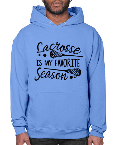 lacrosse is my favorite season 14# - lacrosse- Hoodie