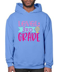level third grade one hundred 465# - third grade- Hoodie
