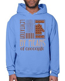 levitation by means of chocolate 307# - chocolate- Hoodie