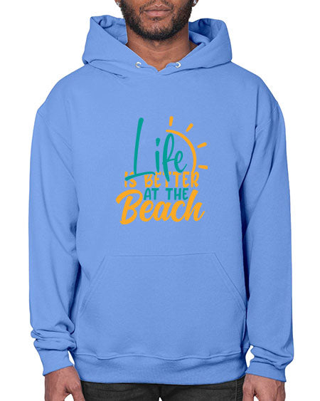 life is better at the beach Style 92# - summer- Hoodie