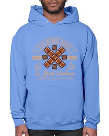 life without books chocolate coffee is just useless 318# - chocolate- Hoodie