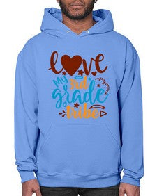 love my third grade tribe 524# - third grade- Hoodie