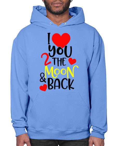 lovemoonback 3# - moon- Hoodie