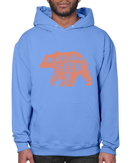 mama bear 179# - bears - animals- Hoodie