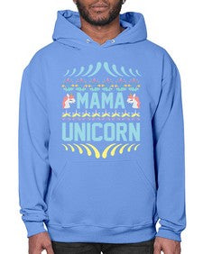 mama unicorn 293# - unicorn- Hoodie