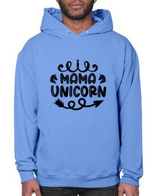 mama unicorn 300# - unicorn- Hoodie