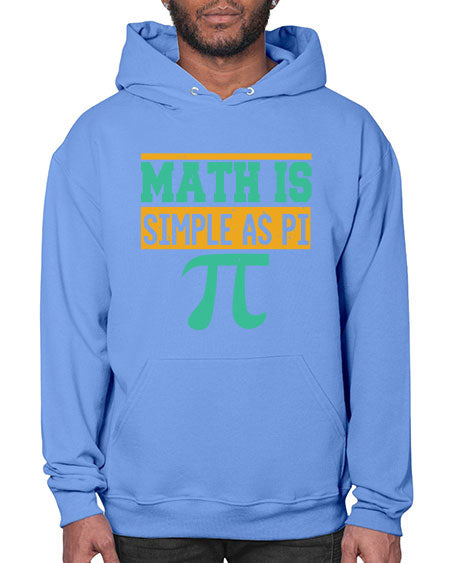 math is simple as pi 35# - pi- Hoodie