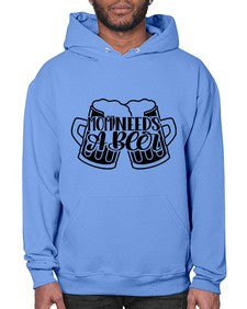 mom needs a beer 1393# - beer- Hoodie