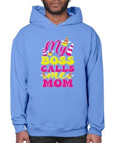 my boss calls me mom 312# - unicorn- Hoodie