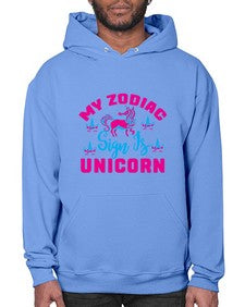 my zodiac sign is unicorn 326# - unicorn- Hoodie
