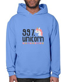 ninety nine percents unicorn 6879# - unicorn- Hoodie