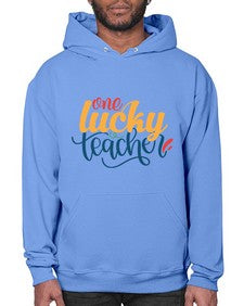 one lucky teacher Style 326# - teacher- Hoodie