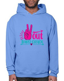 out third grade 614# - third grade- Hoodie