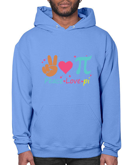peace love pi 30# - pi- Hoodie