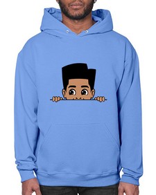 peekaboo boy 18# - black boys or men- Hoodie