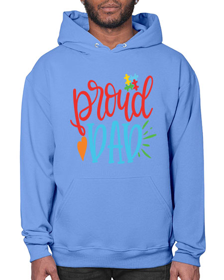 proud dad Style 36# - autism- Hoodie