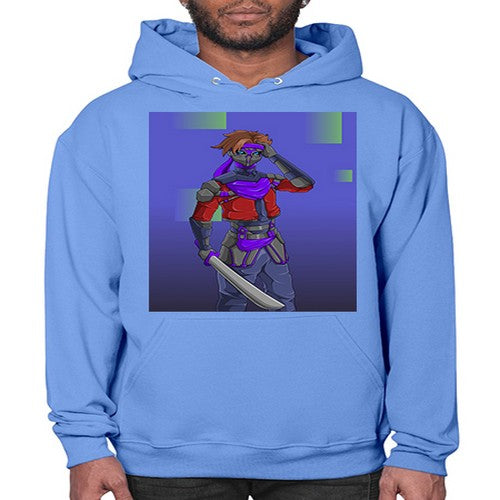 robber bring knife156# - anime- Hoodie