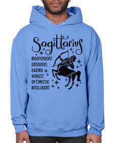 sagittarius 397# - sagittarius- Hoodie