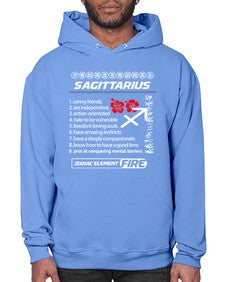 sagittarius 425# - sagittarius- Hoodie