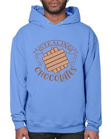 stealing chocolates 407# - chocolate- Hoodie
