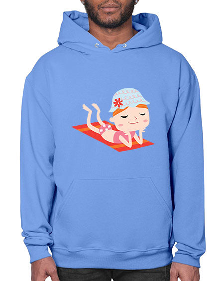 summer characters 59# - summer- Hoodie