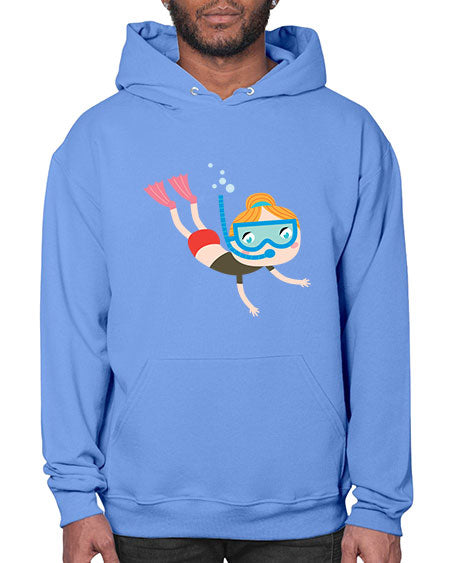 summer characters 61# - summer- Hoodie