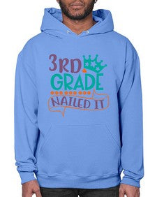 third grade nailed it 970# - third grade- Hoodie