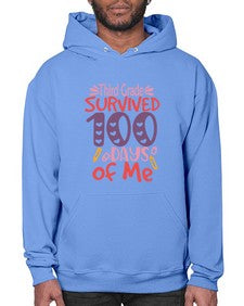 thirdgrade survived one hundred days of me 980# - third grade- Hoodie