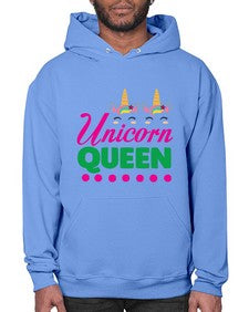 unicorn queen 481# - unicorn- Hoodie