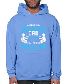weeks of programming can save you hours of planning 9# - computer- Hoodie
