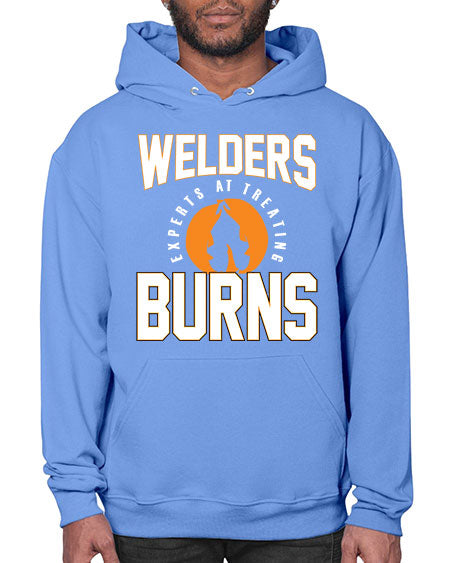 welders experts at treating burns 1625# - welder- Hoodie