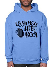 wish you were beer 1782# - beer- Hoodie