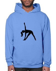 yoga pose  631# - yoga- Hoodie