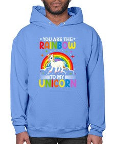 you are the rainbow to my unicorn 562# - unicorn- Hoodie