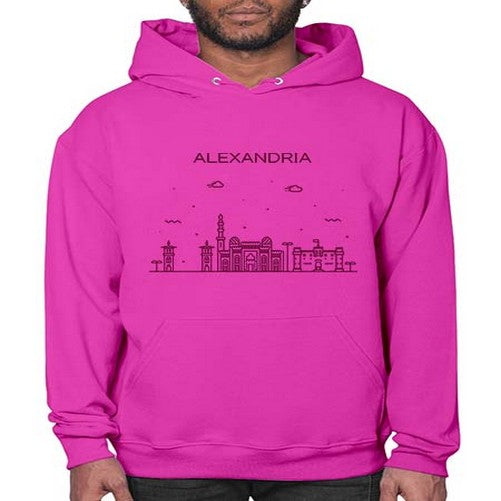 Alexandria 302# - cities- Hoodie