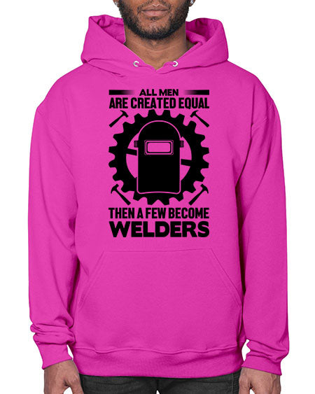 All men are Style 570# - welder- Hoodie