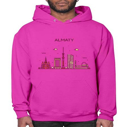 Almaty 308# - cities- Hoodie